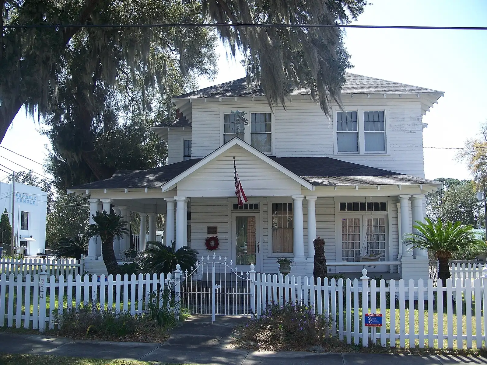 The Sapp House, a National Register home in Panama City.