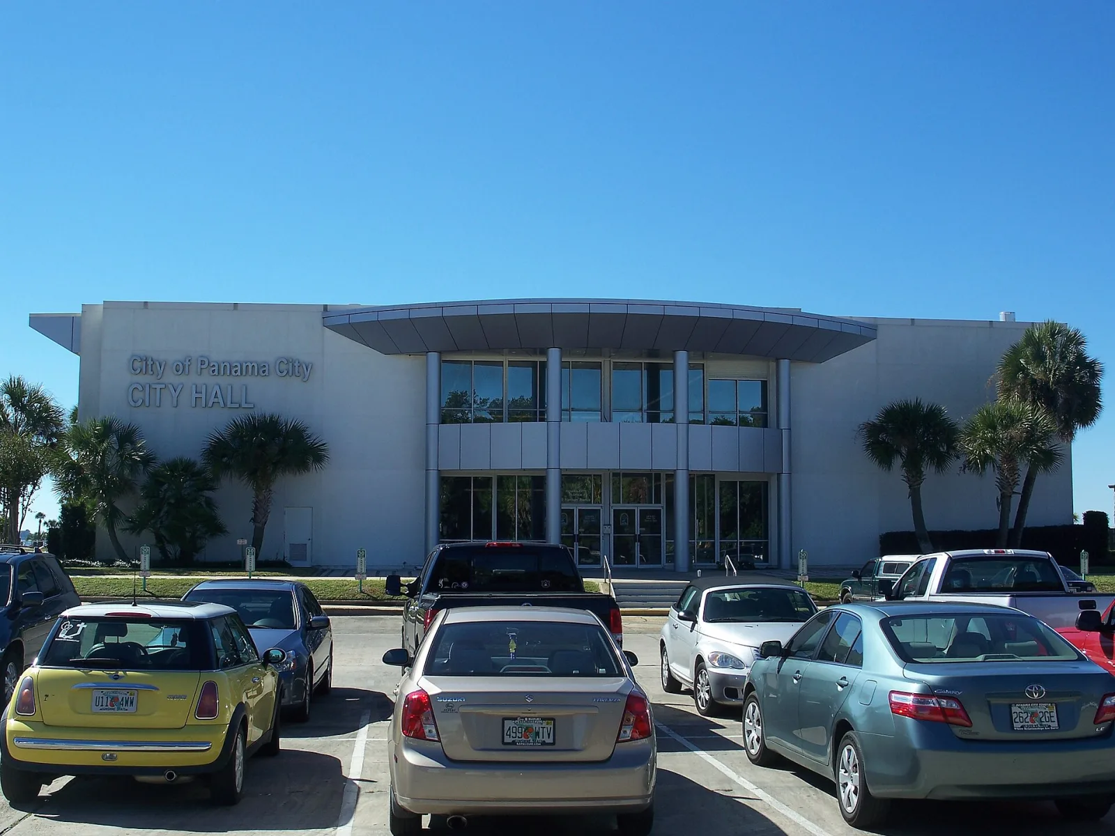 Panama City City Hall downtown, where the first State of the City address was given in the rotunda.