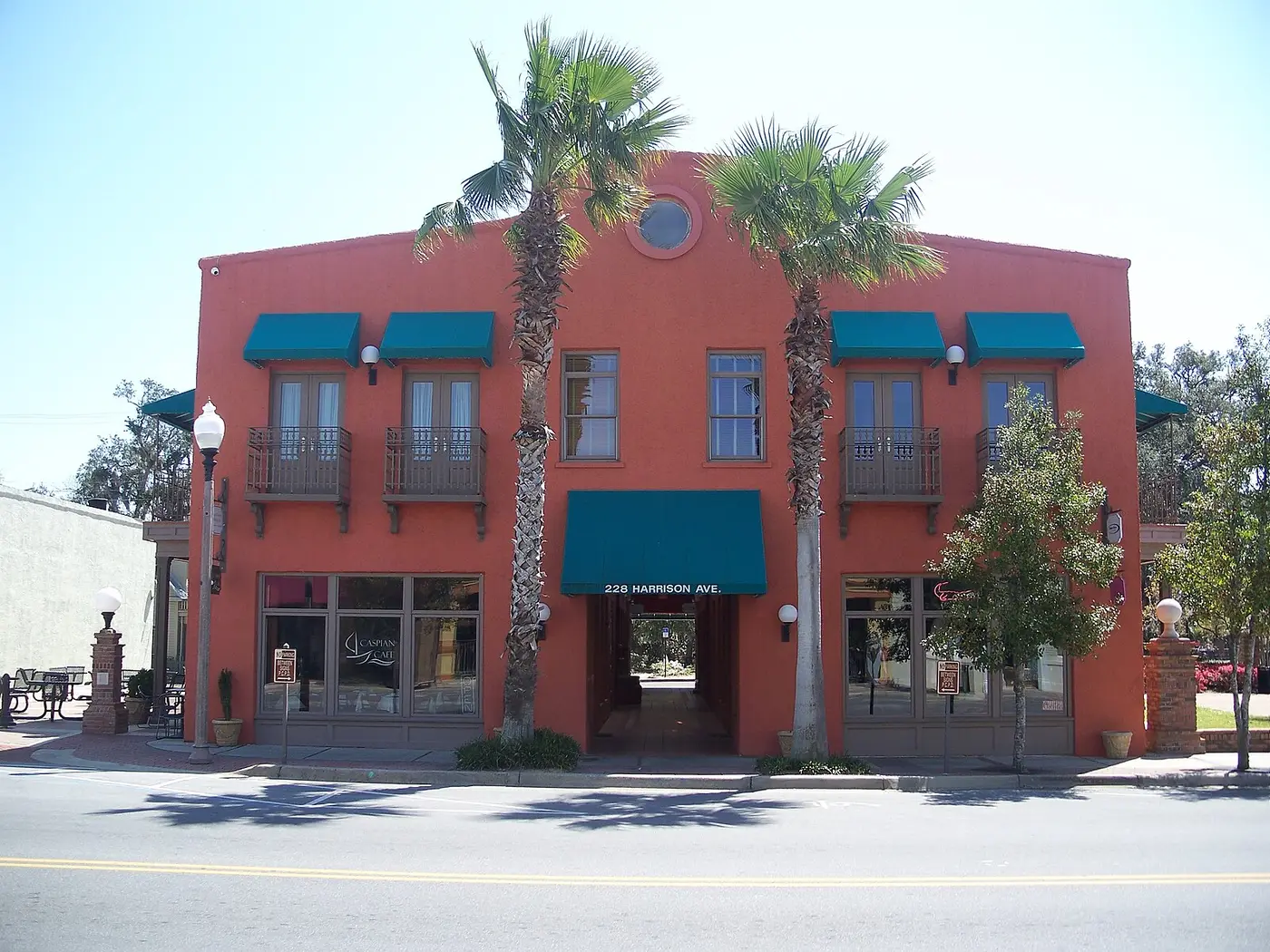 The Sherman Arcade on Harrison Avenue in downtown Panama City.